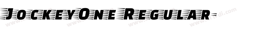 JockeyOne Regular字体转换